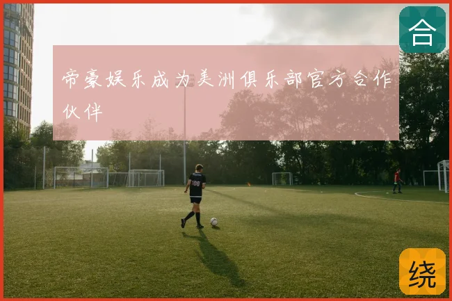 帝豪娱乐成为美洲俱乐部官方合作伙伴